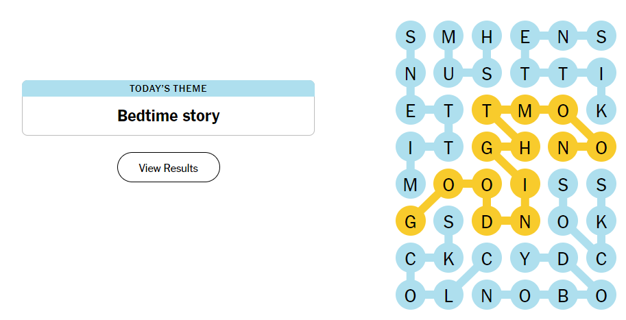 NYT Strands Today's hints for July 27