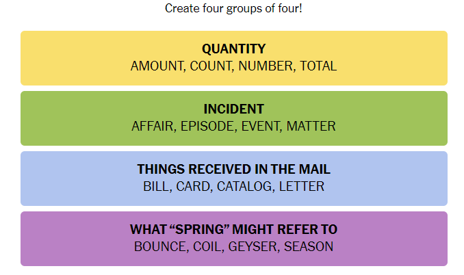 NYT Connections Hints for Today September 6